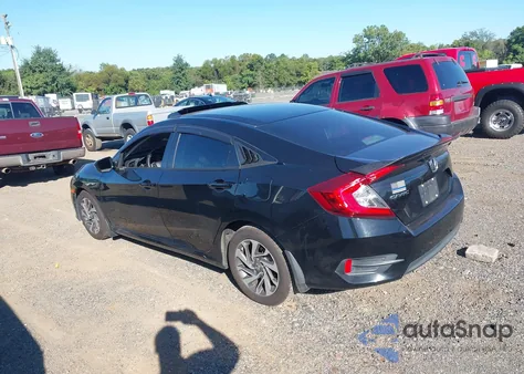 2016 Honda Civic Ex z USA, uszkodzony, nr VIN 19XFC2F7XGE084766